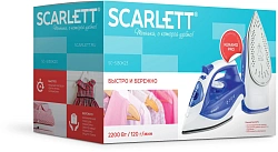 Утюг Scarlett SC-SI30K23 2200Вт белый/синий