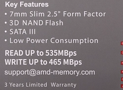 Накопитель SSD AMD SATA-III 1TB R5SL1024G Radeon R5 2.5"