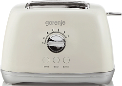 Тостер Gorenje T900RL 1000Вт бежевый/серебристый