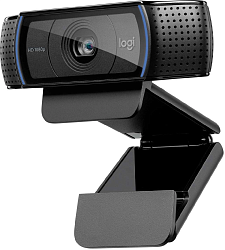 Камера Web Logitech HD Pro C920 черный 2Mpix (1920x1080) USB2.0 с микрофоном (960-000998)