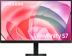 Монитор Samsung 27" ViewFinity S7 S27D700EAUXEN черный IPS LED 5ms 16:9 HDMI M/M матовая 1000:1 350cd 178гр/178гр 3840x2160 60Hz DP Quad 4K (2160p) USB 5кг