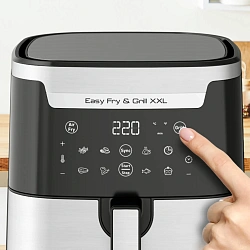 Аэрогриль Tefal EY801D15 1830Вт серебристый (7211419677)