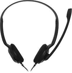 Наушники с микрофоном Epos Sennheiser PC 8 USB черный 2м накладные USB оголовье (1000432)