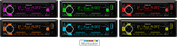 Автомагнитола Prology CMD-300 1DIN 4x55Вт AUX DSP 3 ПДУ RDS (PRCMD300)