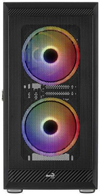 Корпус Aerocool Graphite-G-BK-v2 черный без БП ATX 6x120mm 1x140mm 2xUSB3.0 audio bott PSU