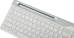 Клавиатура A4Tech Fstyler FBK25 белый/серый USB беспроводная BT/Radio slim Multimedia