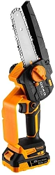 Цепная пила Deko DKCHS 20-6 PRO аккум. 20Вт дл.шины:6" (15cm) 2аккум. 2.2Ач ЗУ (083-2012)