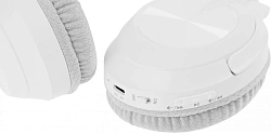 Гарнитура мониторные A4Tech Fstyler BH220 белый беспроводные bluetooth оголовье (BH220 WHITE)