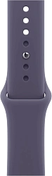 Смарт-часы Apple Watch Series 11 A3331 42мм OLED корп.серебристый Sport Band рем.фиолетовый разм.брасл.:S/M (MEU64X/A)