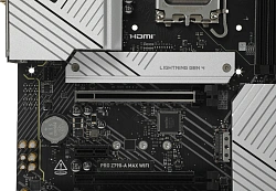 Материнская плата MSI PRO Z790-A MAX WIFI Soc-1700 Intel Z790 4xDDR5 ATX AC`97 8ch(7.1) 2.5Gg RAID+HDMI+DP
