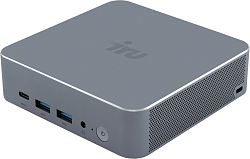 Неттоп IRU Tactio 515 i5 12450H (2) 16Gb SSD512Gb UHDG Windows 11 Pro 2.5xGbitEth+1xGbitEth WiFi BT 100W черный (2108530)