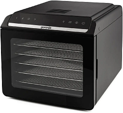 Сушка для фруктов и овощей Gorenje FDK600DB 5под. 240Вт черный