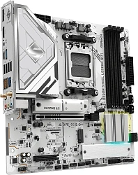 Материнская плата Asrock B850M STEEL LEGEND WIFI Socket AM5 AMD B850 4xDDR5 mATX AC`97 8ch(7.1) 2.5Gg RAID+HDMI+DP