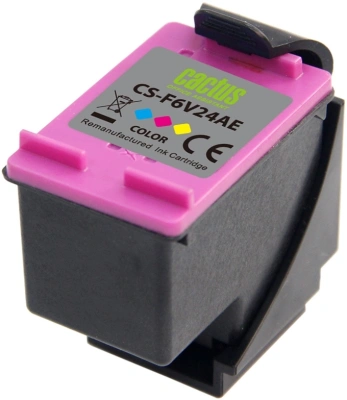 Картридж струйный Cactus CS-F6V24AE 652 многоцветный (300стр.) (200мл) для HP DeskJet Ink Advantage 1115/2135/3635