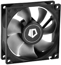 Вентилятор для корпуса ID-Cooling NO-8025-SD 80х80x25 черный 3-pin 21дБ Ret