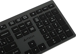 Клавиатура A4Tech Fstyler FX50 серый USB slim Multimedia (FX50 GREY)