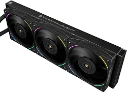 Система водяного охлаждения Thermalright Frozen Vision 360 V2 ARGB Soc-AM5/AM4/1200/1700/1851 черный 4-pin 28dB Al LCD Ret (F-VISION-360-BL-ARGB-V2)