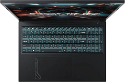 Ноутбук Gigabyte G6 Core i7 13620H 16Gb SSD512Gb NVIDIA GeForce RTX4050 6Gb 16" IPS FHD+ (1920x1200) FreeDOS black WiFi BT Cam (MF-H2KZ853KD)