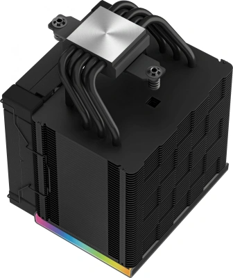 Устройство охлаждения(кулер) Deepcool AK500 Digital Soc-AM5/AM4/1200/1700/1851 черный 4-pin 25.9-28dB Al+Cu LCD 240W 1291gr Ret (R-AK500-BKADMN-G)
