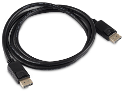 Кабель аудио-видео Buro V2.0 DisplayPort (m)/DisplayPort (m) 3м. черный (BU-DP2.0-3M)