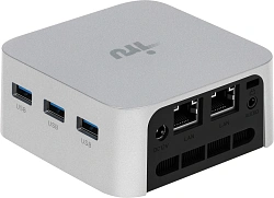Неттоп IRU Planio 115 N100 (0.8) 16Gb SSD512Gb UHDG Windows 11 Pro 2xGbitEth WiFi BT серебристый (2099141)