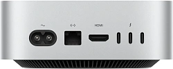 ПК Apple Mac mini A3238 M4 10 core (4.41) 16Gb SSD256Gb 10 core GPU macOS GbitEth WiFi BT серебристый (MU9D3CH/A)