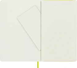 Блокнот Moleskine CLASSIC SOFT QP616C2 Large 130х210мм 192стр. линейка мягкая обложка лайм