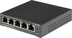 Коммутатор TP-Link TL-SG105MPE (L2) 5x1Гбит/с 4PoE+ 120W неуправляемый