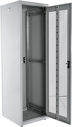 Шкаф коммутационный ЦМО (ШТК-Э-42.8.8-44АА) напольный 42U 800x800мм пер.дв.перфор. задн.дв.перфор. 2 бок.пан. направл.под закл.гайки 710кг серый 715мм 105кг 180град. 1987мм IP20 сталь
