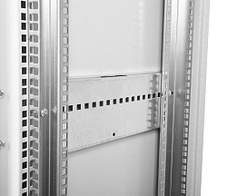 Шкаф коммутационный ЦМО (ШТК-М-33.6.8-4ААА) напольный 33U 600x800мм пер.дв.перфор. задн.дв.стал.лист 2 бок.пан. 450кг белый
