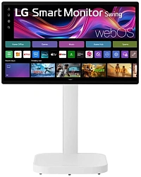 Монитор LG 31.5" UltraFine 32U889SA-W белый IPS LED 5ms 16:9 HDMI M/M матовая HAS Piv 1000:1 350cd 178гр/178гр 3840x2160 60Hz 4K USB
