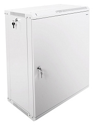 Шкаф коммутационный ЦМО ШРН-ЭКОНОМ (ШРН-Э-15.650.1) настенный 15U 600x650мм пер.дв.стал.лист 65кг серый 600мм 26.1кг 180град. 746мм