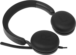 Наушники с микрофоном Jabra Evolve2 40 SE USB-C/A черный 1.5м накладные USB оголовье (24189-999-799)