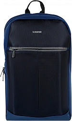 Рюкзак для ноутбука 15.6" SunWind SWP15A01BU темно-синий нейлон
