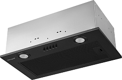 Вытяжка встраиваемая Weissgauff Box 850 PB Black Edition черный управление: кнопочное (1 мотор)