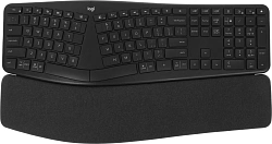 Клавиатура Logitech K860 черный USB беспроводная BT Multimedia Ergo (подставка для запястий) (920-010359)