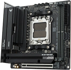 Материнская плата Asus TUF GAMING B850I WIFI NEO Socket AM5 AMD B850 2xDDR5 mini-ITX AC`97 8ch(7.1) 2.5Gg RAID+HDMI+DP