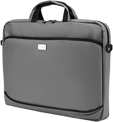 Сумка для ноутбука 17.3" Digma W-211 серый полиэстер (W211GBK)