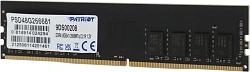 Память DDR4 8Gb 2666MHz Patriot PSD48G266681 Signature RTL PC4-21300 CL19 DIMM 288-pin 1.2В single rank Ret