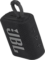 Колонка порт. JBL GO 3 черный 4.2W 1.0 BT 10м (JBLGO3BLK)