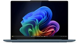Ноутбук Lenovo Yoga Slim7 14AKP10 Ryzen AI 7 350 32Gb SSD1Tb AMD Radeon 860M 14" OLED 2.8K (2880x1800) Windows 11 Home turquoise WiFi BT Cam (83JY000ARK)