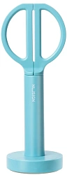 Ножницы Deli ENS051 BLUE Nusign офисные 180мм ручки пластиковые титановое покрытие сталь голубой
