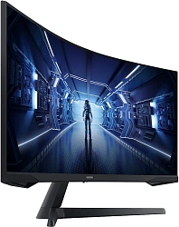 Монитор Samsung 34" LC34G55TWWPXEN черный VA LED 1ms 21:9 HDMI матовая 250cd 178гр/178гр 3440x1440 165Hz DP UW 5.6кг