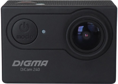 Экшн-камера Digma DiCam 240 черный