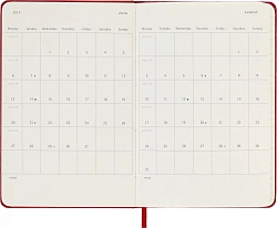 Ежедневник Moleskine CLASSIC Pocket 90x140мм 400стр. красный