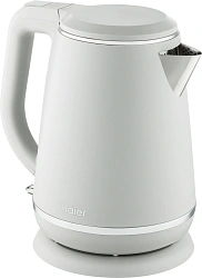Чайник электрический Haier HK-502 1.5л. 3000Вт серый корпус: нерж.сталь/пластик (TD0029960RU)