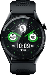 Смарт-часы Tecno Watch 3 Pro 1.43" AMOLED корп.черный рем.черный (WP03)