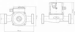 Насос циркуляционный Джилекс Циркуль 32/60 105Вт 3720л/час (3260)