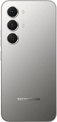 Смартфон Tecno Spark 40 Pro 128Gb 8Gb титан моноблок 3G 4G 2Sim 6.78" 1224x2720 Android 15 50Mpix 802.11 a/b/g/n/ac/ax NFC GPS GSM900/1800 Protect FM