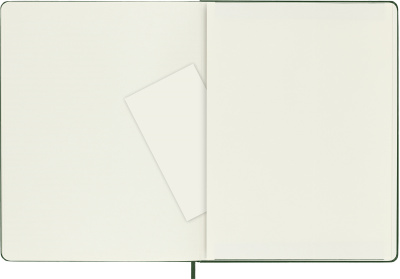 Блокнот Moleskine CLASSIC QP092K15 XLarge 190х250мм 192стр. нелинованный твердая обложка зеленый